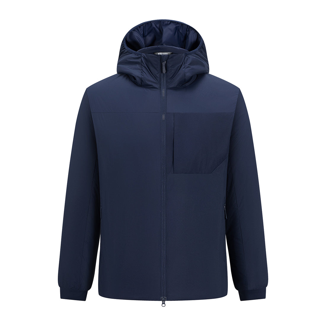 Herren Leichter Kapuzen-Urbanparka mit Zwei-Wege-Reißverschluss und Brusttasche Echoarchiv