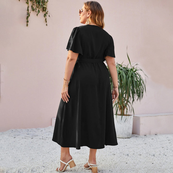 Damen Wickelmaxikleid mit eleganter Drapierung und since Silhouette Echo Archiv