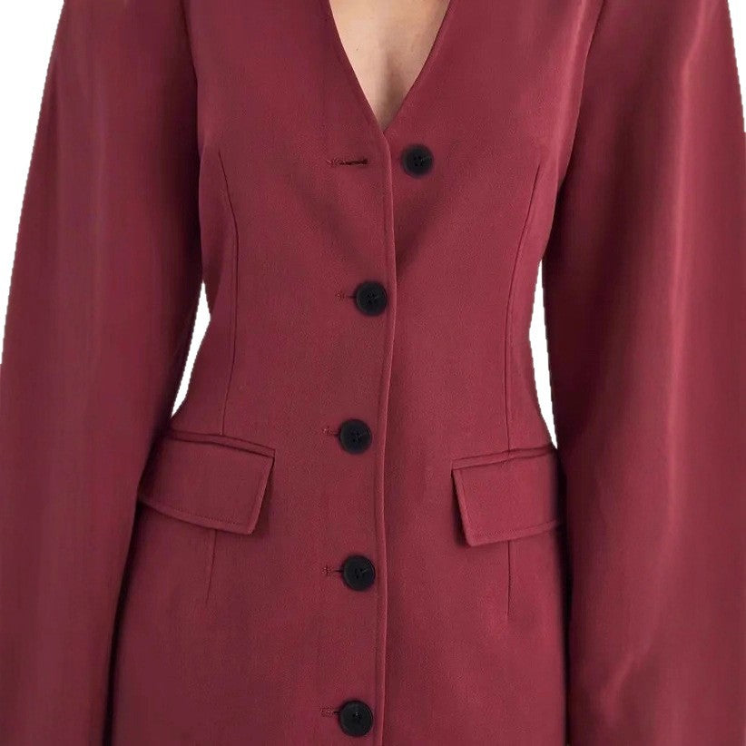 Damen Elegantes Blazer-Kleid mit Knopfdetails Echo Archiv
