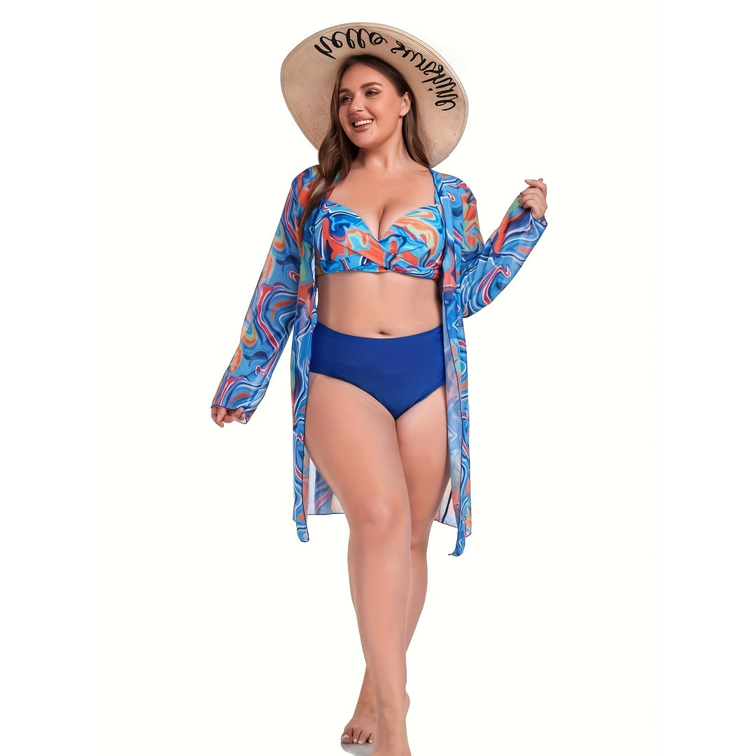 Damen Strand-Badeanzugset Echo Archiv