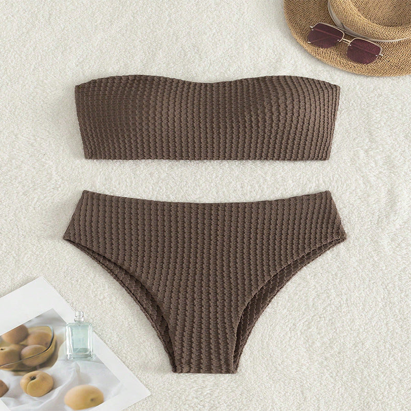 Damen Bandeau-Bikini mit raffiniertem Schnitt Echo Archiv