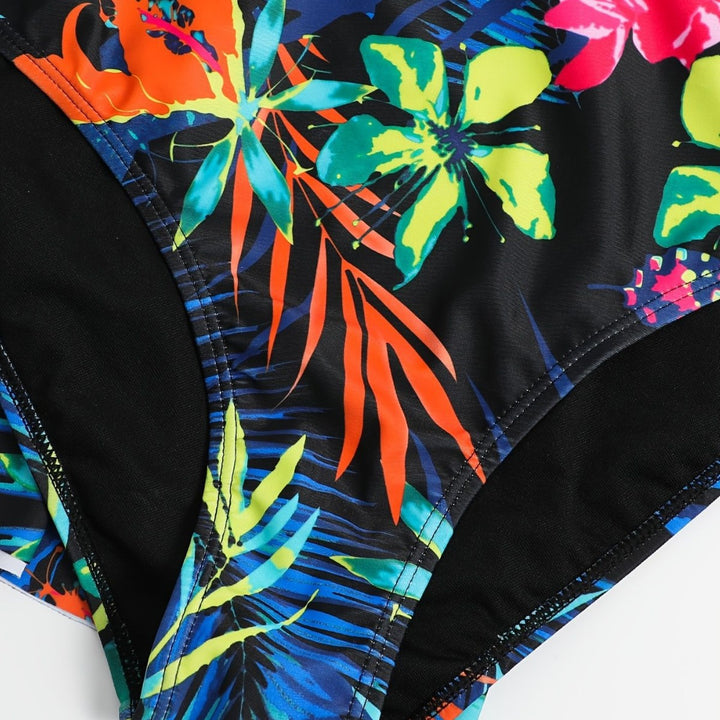 Damen Schwimmanzug mit elegantem Wickeldesign Echo Archiv