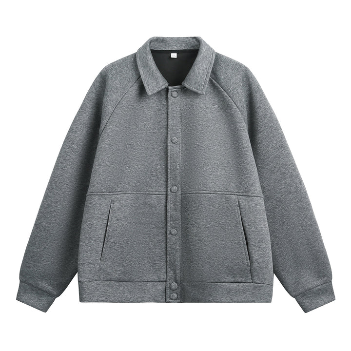 Unisex Oversize-Jacke mit Raglanärmeln und Druckknopfverschluss Echo Archiv