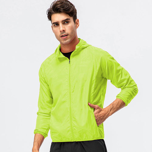 Herren Leichte Laufjacke mit Atmungsaktiven Eigenschaften und Reflektierendem Design Echoarchiv