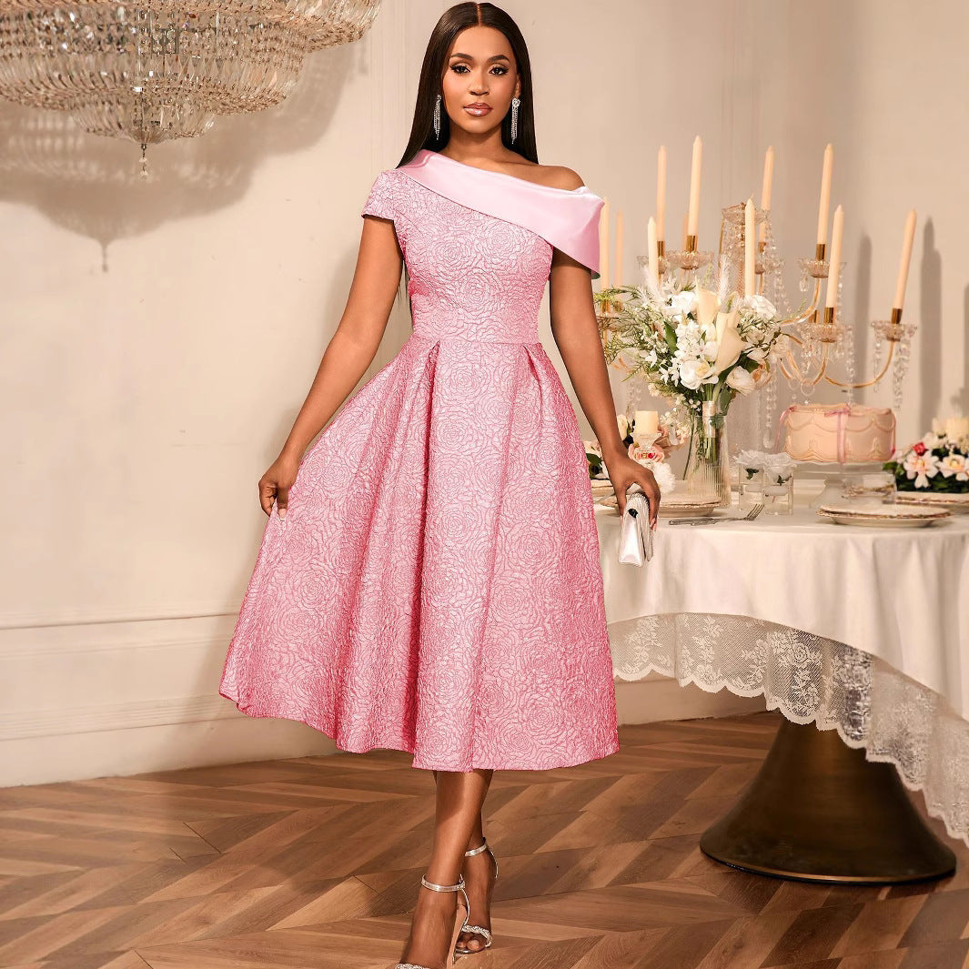 Damen elegantes A-Linien Kleid Echo Archiv