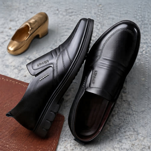 Herren Bequeme Slip-On Lederschuhe Echoarchiv 1788175503