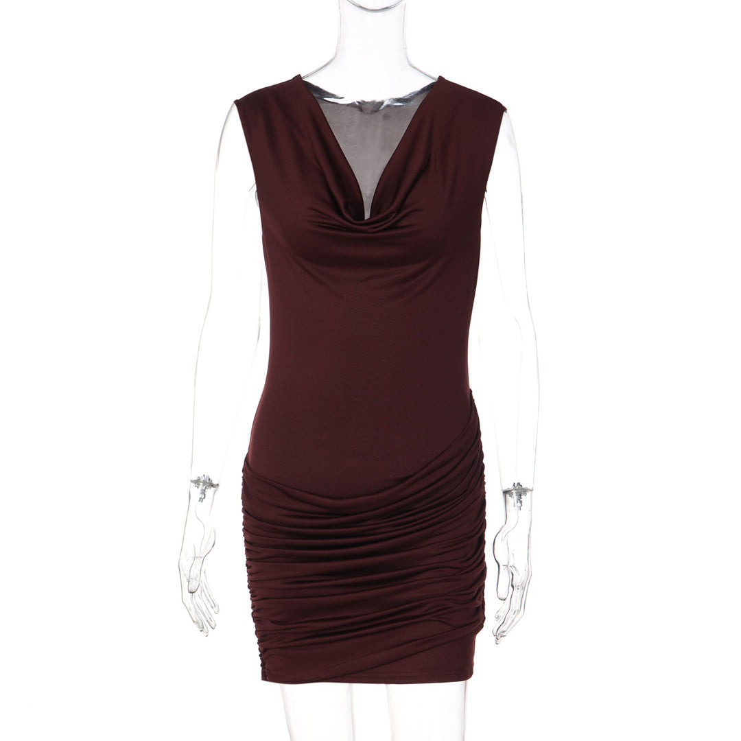 Damen Figurbetontes Wickelkleid Echo Archiv