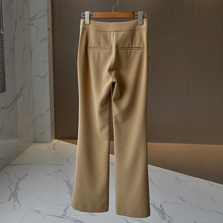 Damen Elegante und bequeme High-Waist Trousers Echoarchiv