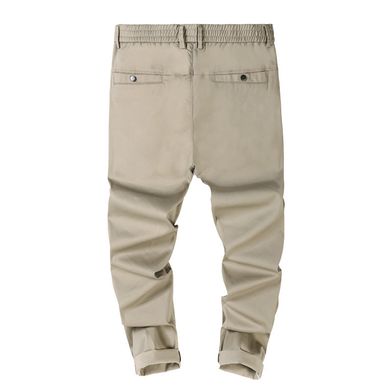 Herren Modische Chino-Hose mit elastischem Bund Echo Archiv