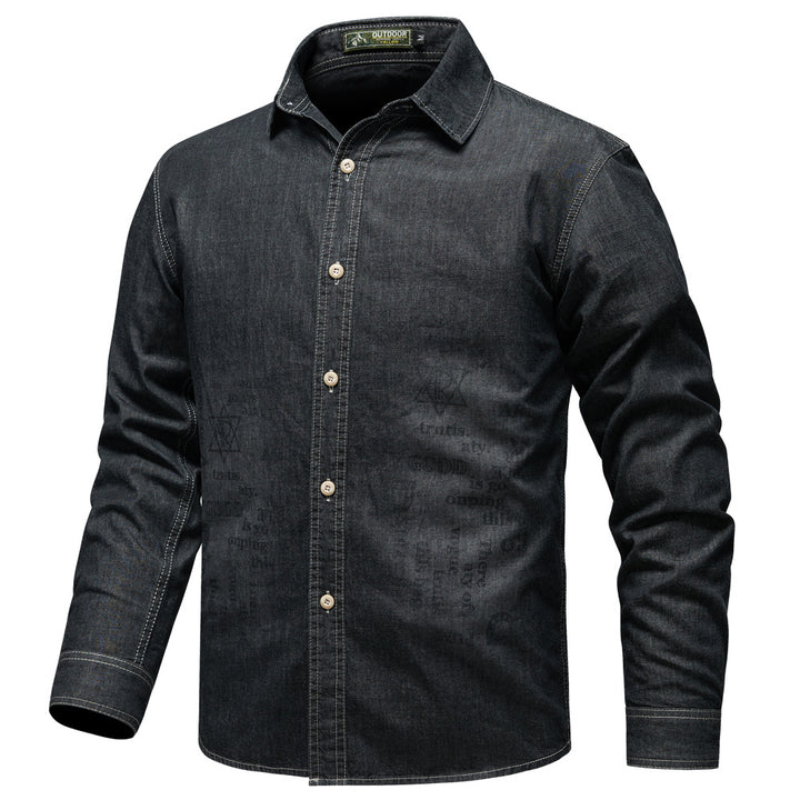 Herren Denim Hemd – Arvello