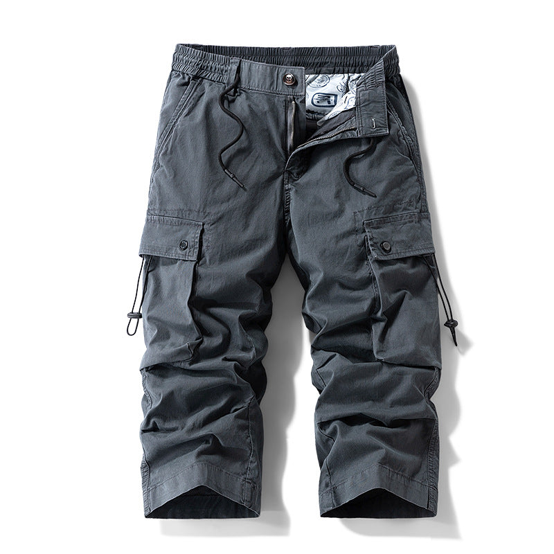Herren Cargo-Hose mit elastischem Bund und multifunktionalen Taschen Echoarchiv 1758210222