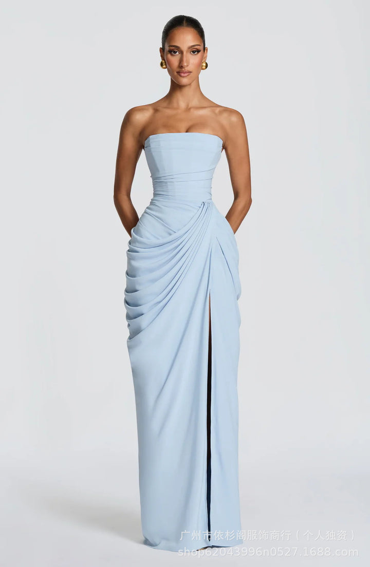 Maxikleid für Damen im Wickel-Design von Echo Archiv