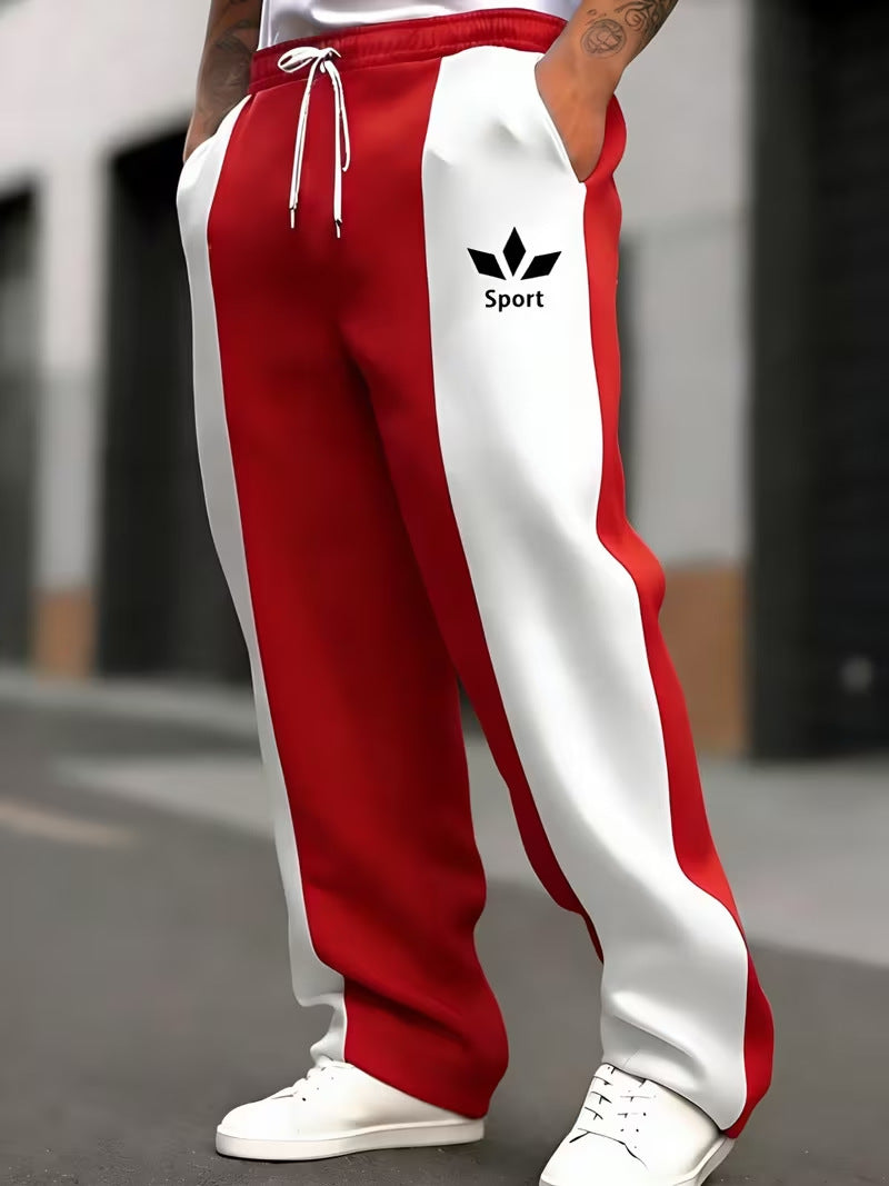 Herren Sportliche Jogginghose mit seitlichen Streifen Echoarchiv