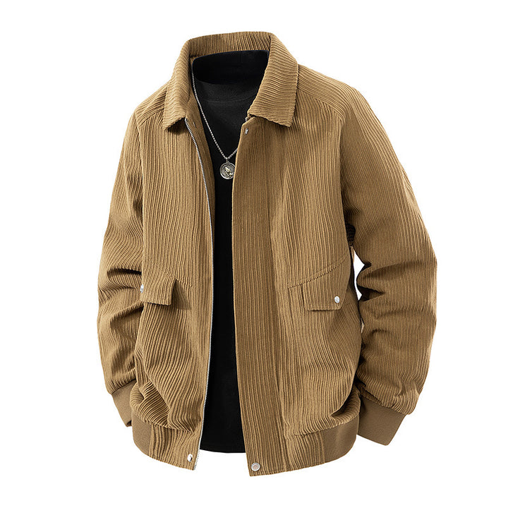Herren Gemusterte Cordjacke Echo Archiv