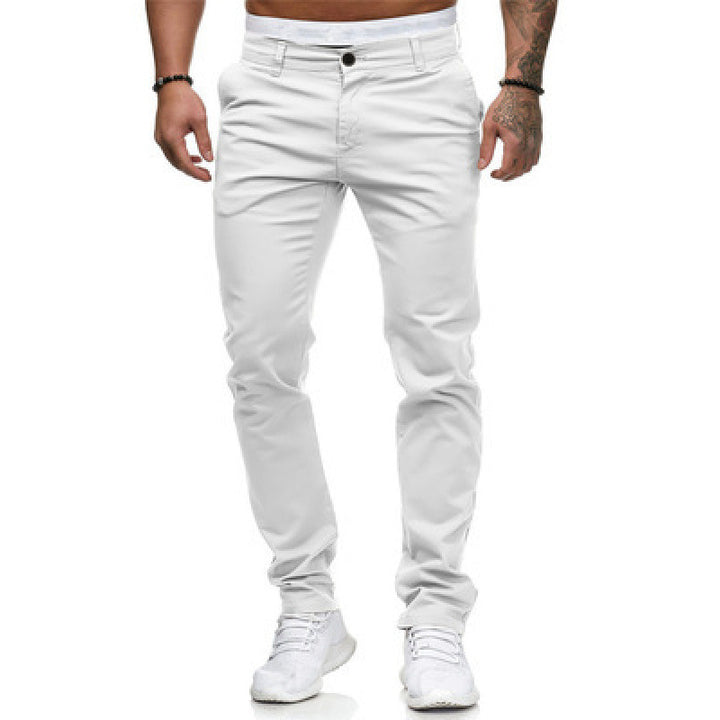 Herren elegante Chinohose Echoarchiv