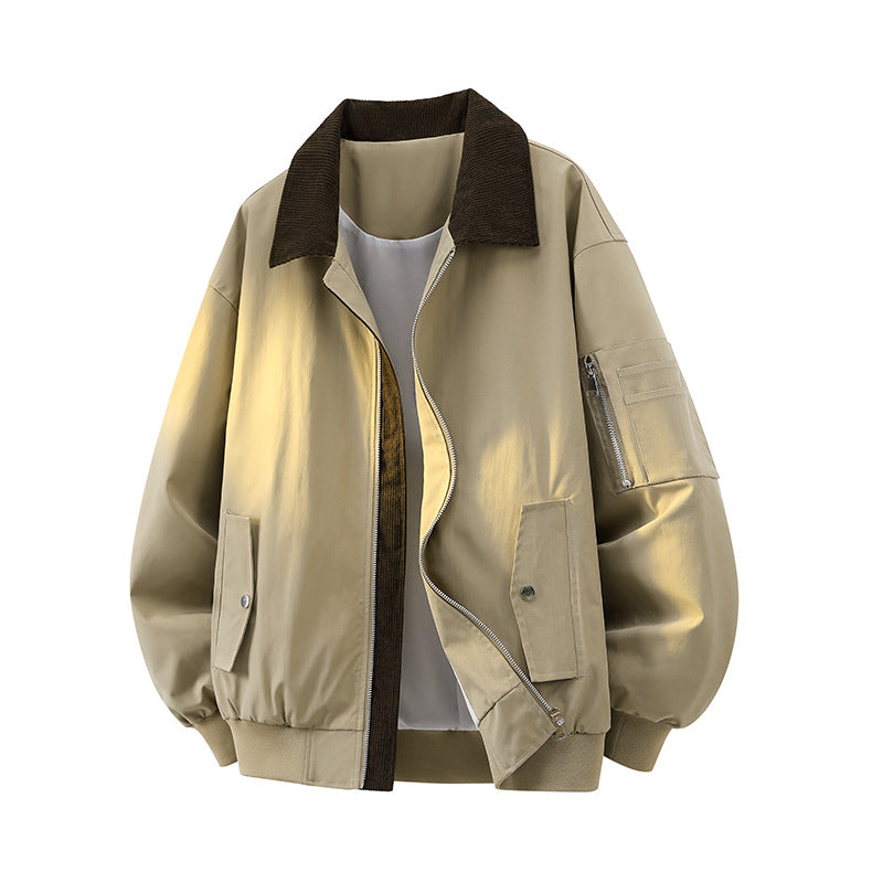Damen Modische Übergangsjacke mit hohem Kragen Echo Archiv