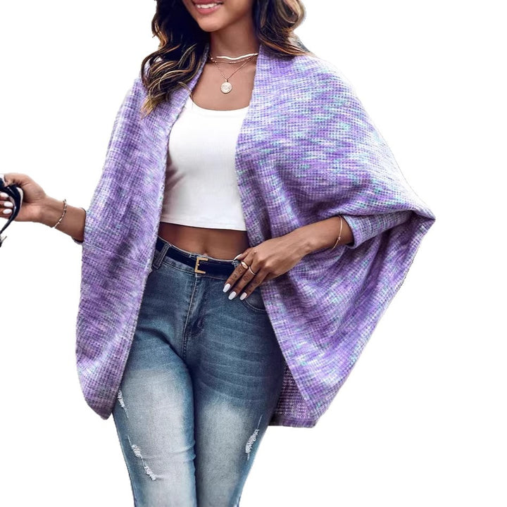 Damen Weiches Strickcape Echo Archiv