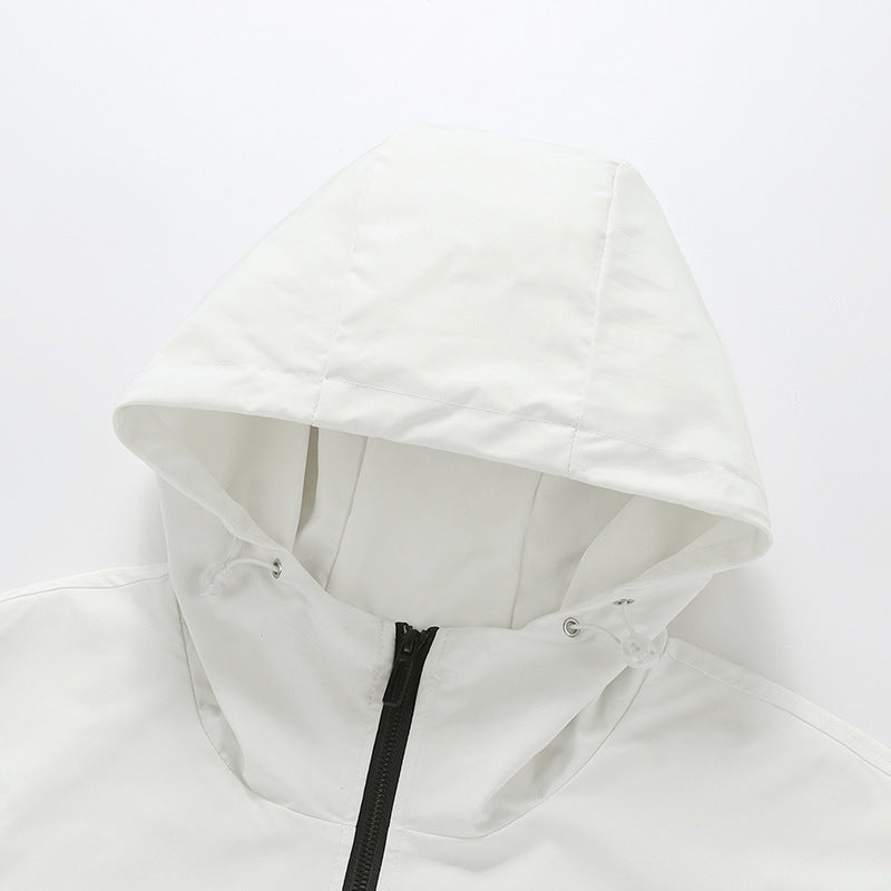Herren Funktionale Windbreakerjacke mit hohem Kragen Echo Archiv