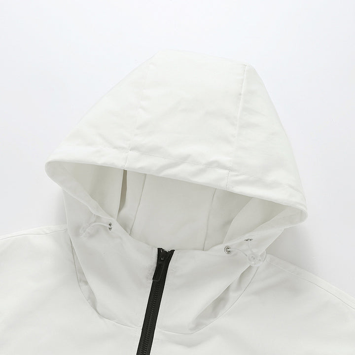 Herren Funktionale Windbreakerjacke mit hohem Kragen Echo Archiv