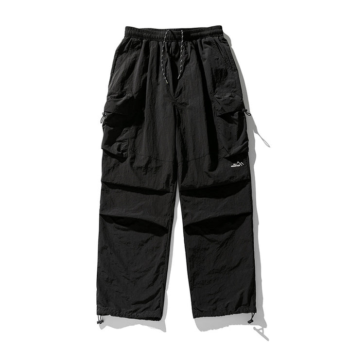 Unisex Technische Outdoor-Cargohose mit elastischem Bund, verstellbaren Beinabschlüssen und Mehrfachtaschen Echo Archiv