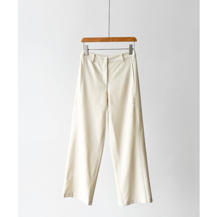 Damen Weit geschnittene elegante Trousers Echoarchiv