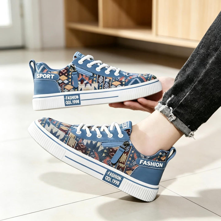 Unisex Freizeit-Sneaker mit modischem Ethno-Muster Echoarchiv