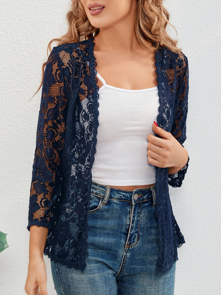 Echoarchiv | Eleganter Blazer mit Spitze