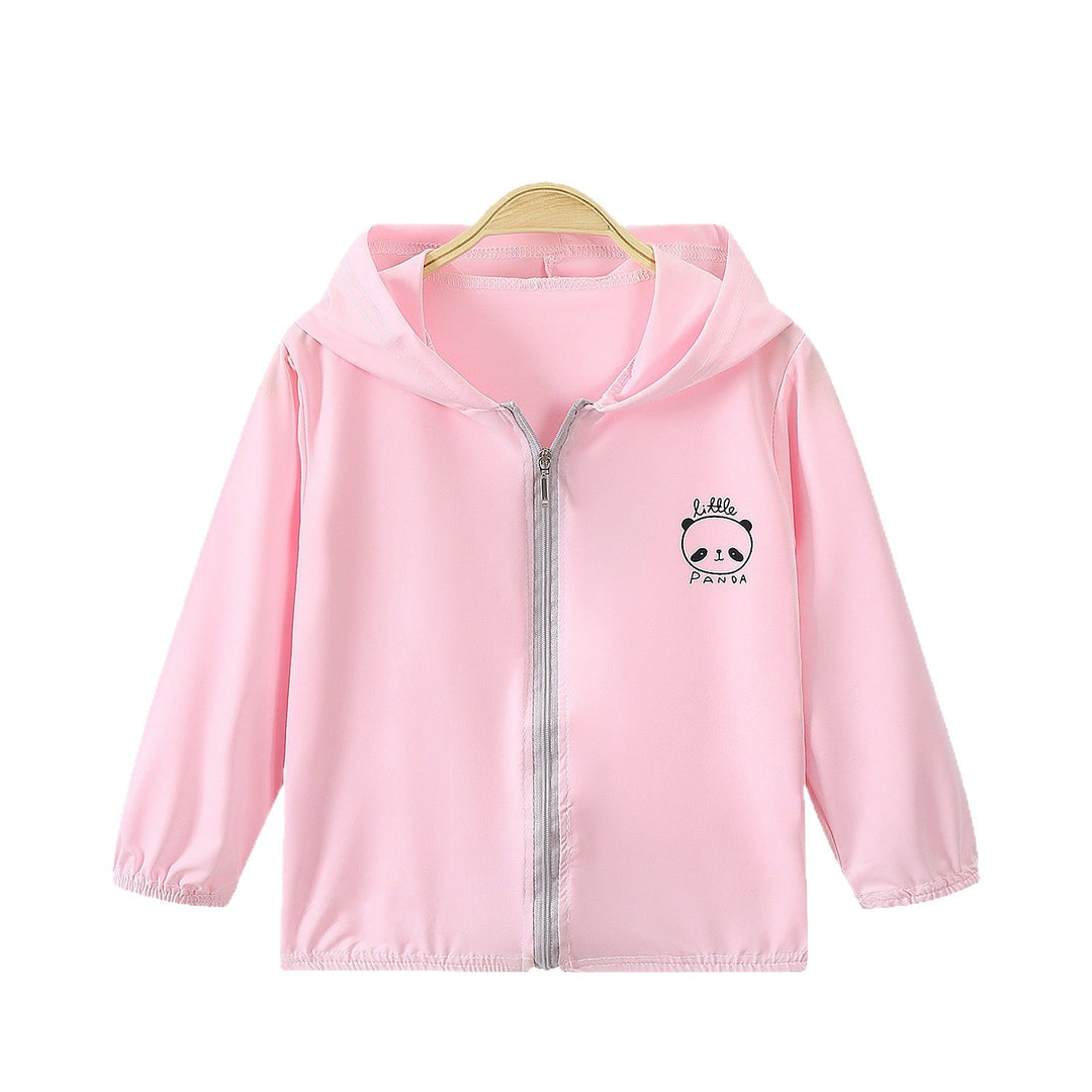 Unisex nan leichte Kapuzenjacke mit durchgehendem Reißverschluss und niedlichem Panda-Print  Echo Archiv
