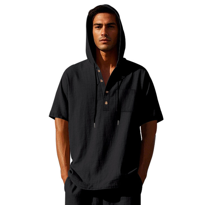 Herren lässiges Kapuzenshirt Echoarchiv