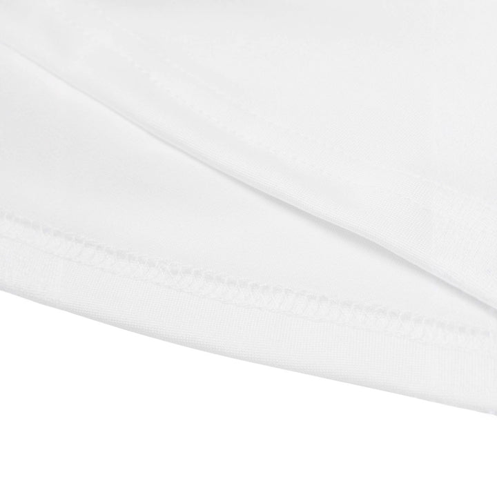 Damen Crop-T-Shirt mit kreativem Schriftzug und Schleifendetail Echo Archiv