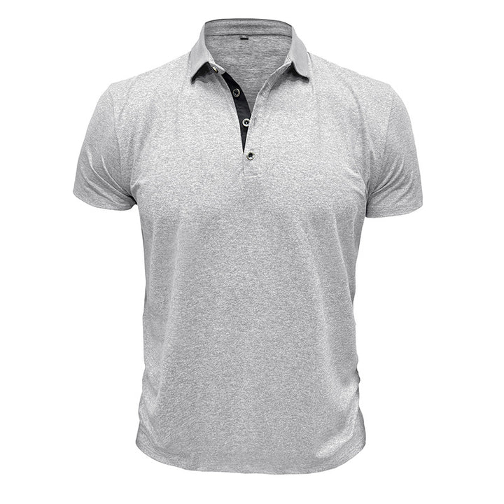 Herren sportliches Kurzarm-Polohemd mit optimaler Atmungsaktivität Echoarchiv