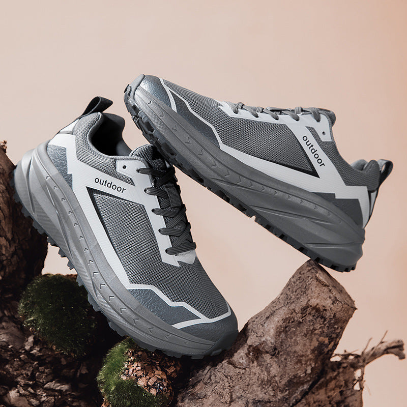 Unisex nan robuster Geländelaufschuh mit stoßdämpfender Zwischensohle und griffiger Profilsohle Echo Archiv