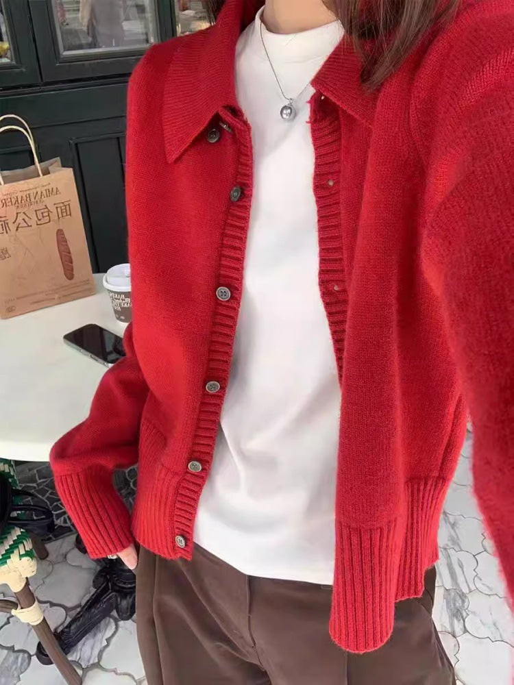 Damen Kurzcardigan mit kastiger Silhouette und extraweicher Kaschmir‑Optik Echoarchiv