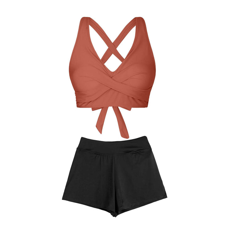 Damen Zweiteiliger Badeanzug mit floralem Design Echo Archiv