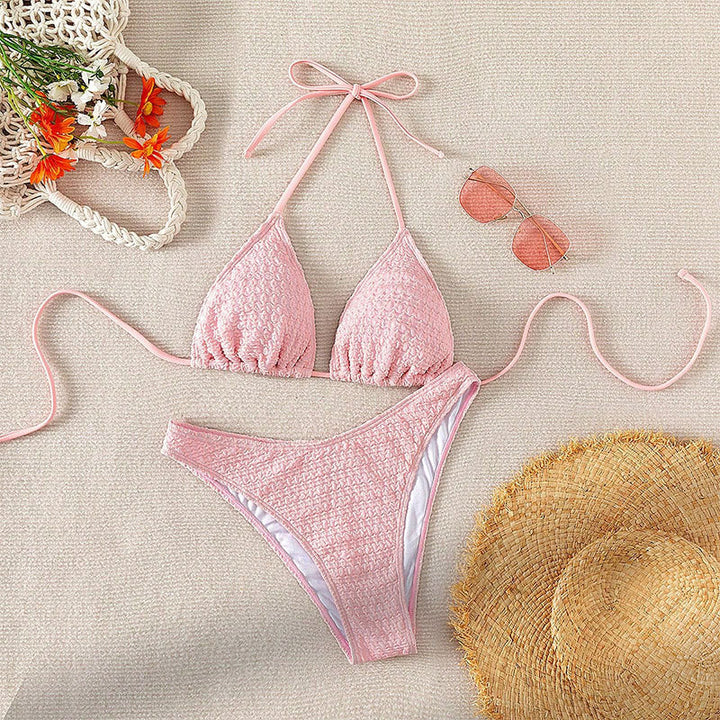 Damen wunderbares Bikini-Set mit elegantem Wickelrock Echo Archiv