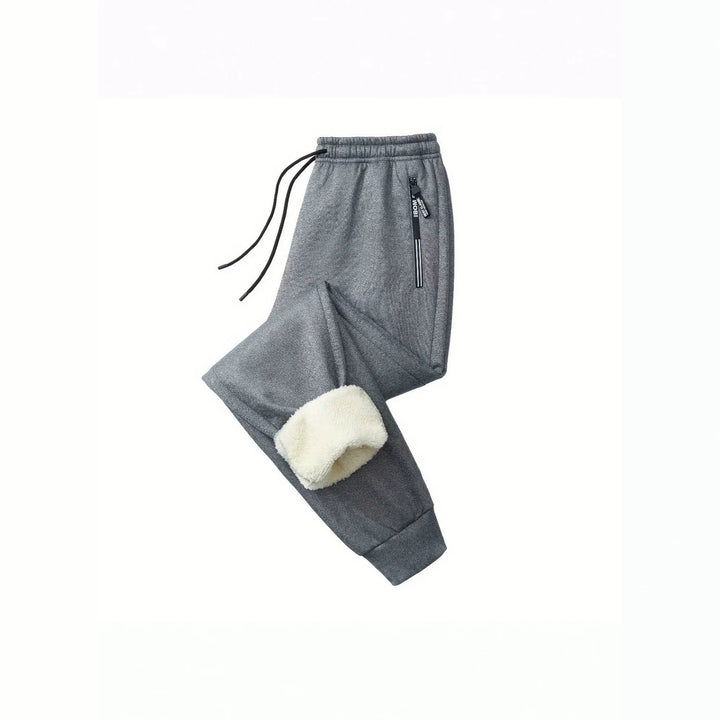 Herren Tapered Performance-Jogginghose mit elastischem Bund, Reißverschlusstaschen & gerippten Beinbündchen Echo Archiv