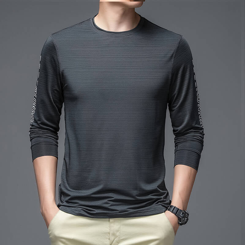 Herren Sportliches Funktionsshirt mit innovativer Textur Echoarchiv