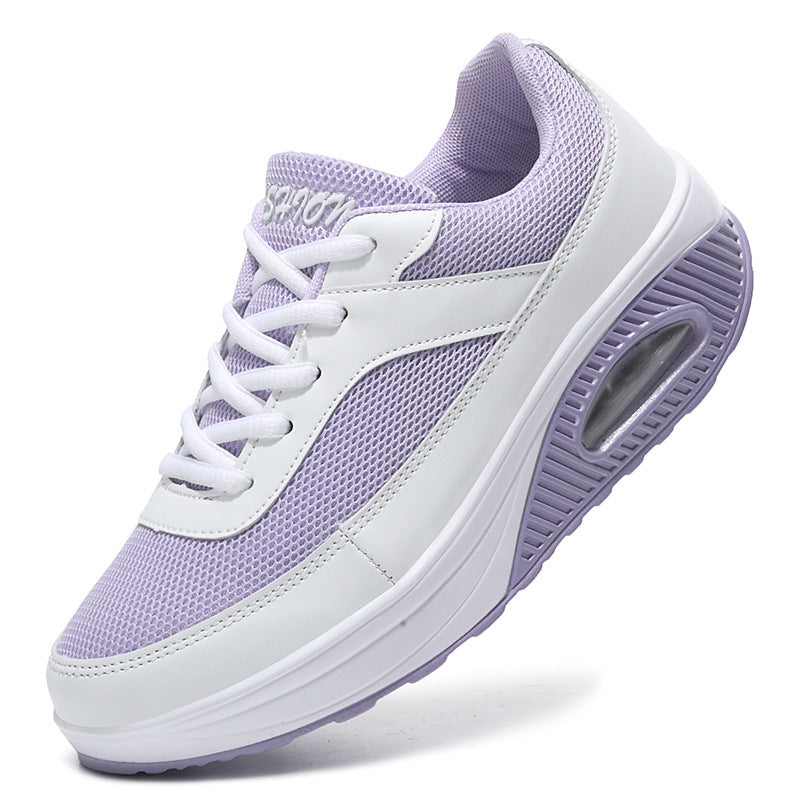 Herren nan ergonomischer Sportschuh mit Luftkammer stoßdämpfender Zwischensohle und atmungsaktivem Netzgewebe Echo Archiv