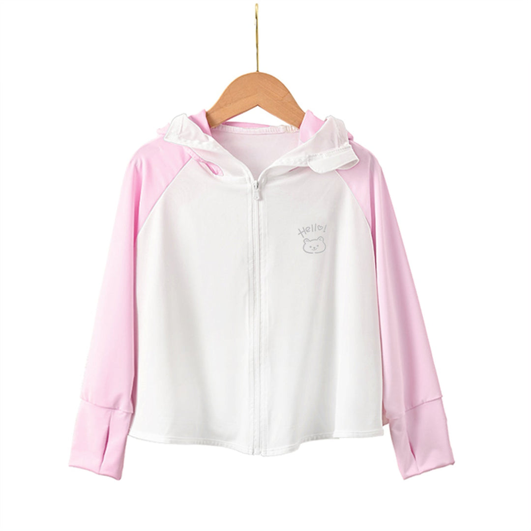 Damen UV-Schutzjacke mit Kapuze und atmungsaktivem Material Echo Archiv