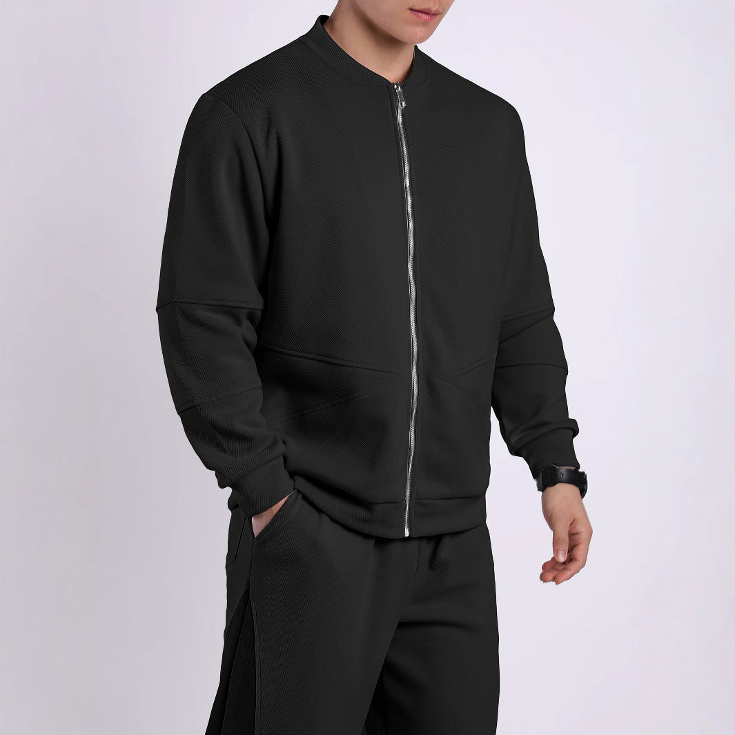 Herren Sportliche Trainingsjacke mit modernem Schnitt Echoarchiv