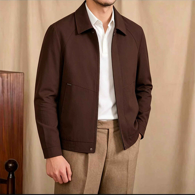 Herren Klassische Übergangsjacke Echo Archiv