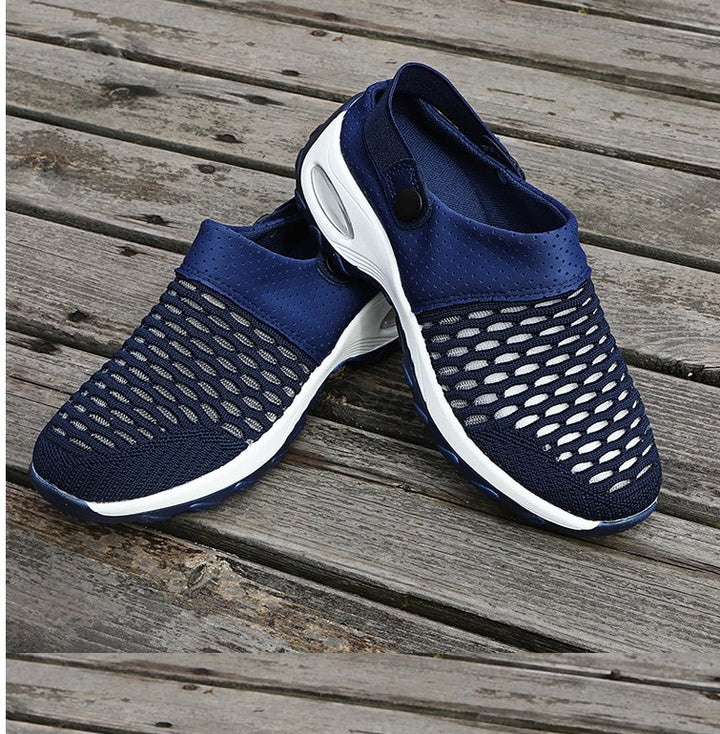 Unisex Atmungsaktive Mesh-Clogs mit verstellbarem Fersenriemen und rutschfester Sohle – Tavélo