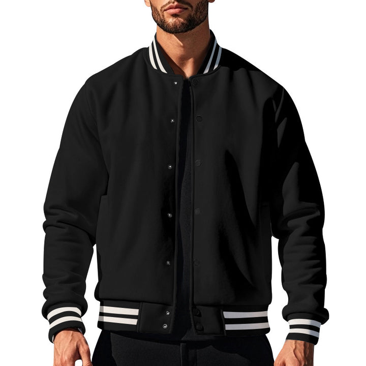 Herren sportliche Collegejacke mit modernem Schnitt Echoarchiv