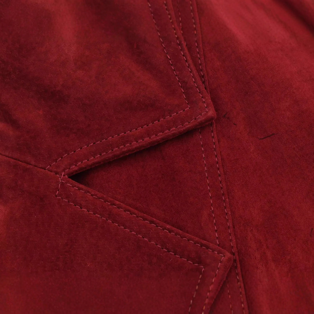 Damen oversized Wildlederoptik-Bomberjacke mit großem Schalkragen, Doppelreiher und elastischem Saum – Avenza