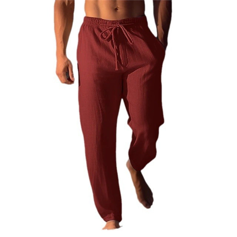 Herren atmungsaktive Strandhose mit verstellbarem Bund Echoarchiv