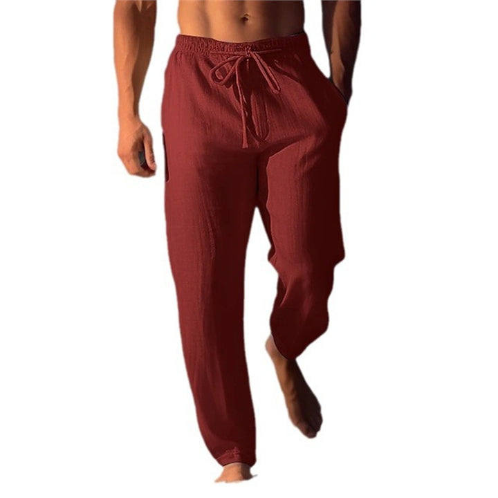 Herren atmungsaktive Strandhose mit verstellbarem Bund Echoarchiv