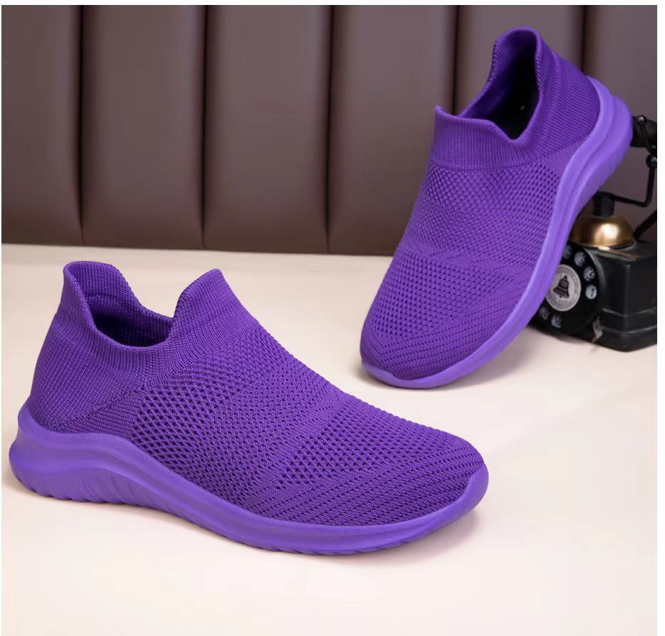 Unisex nan atmungsaktive Strick-Schlupfsneaker mit ergonomischem Memory-Fußbett Echo Archiv