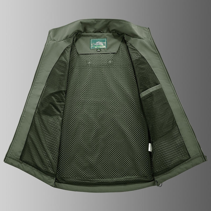 Herren Multifunktionale Outdoor-Weste Echo Archiv 1788242899