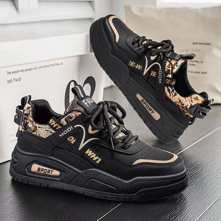 Damen Sportliche Chunky Sneakers mit atmungsaktiver Oberflächenstruktur und dämpfenden Elementen Echo Archiv