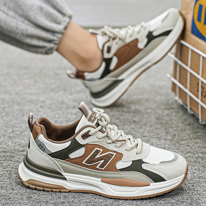 Herren Dämpfender Chunky-Laufschuh mit Mesh-Außenschicht und Komfortgedächtnis-Sohle – Norré
